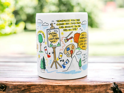 BOB ROSS MUG