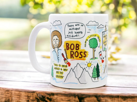 BOB ROSS MUG